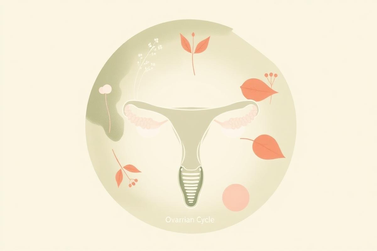 Cover illustration for The Ovarian Cycle